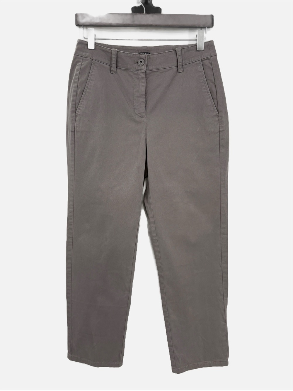 NEW J.Crew Kate Straight Leg Chino Pants Vintage Dove Size 4 Petite